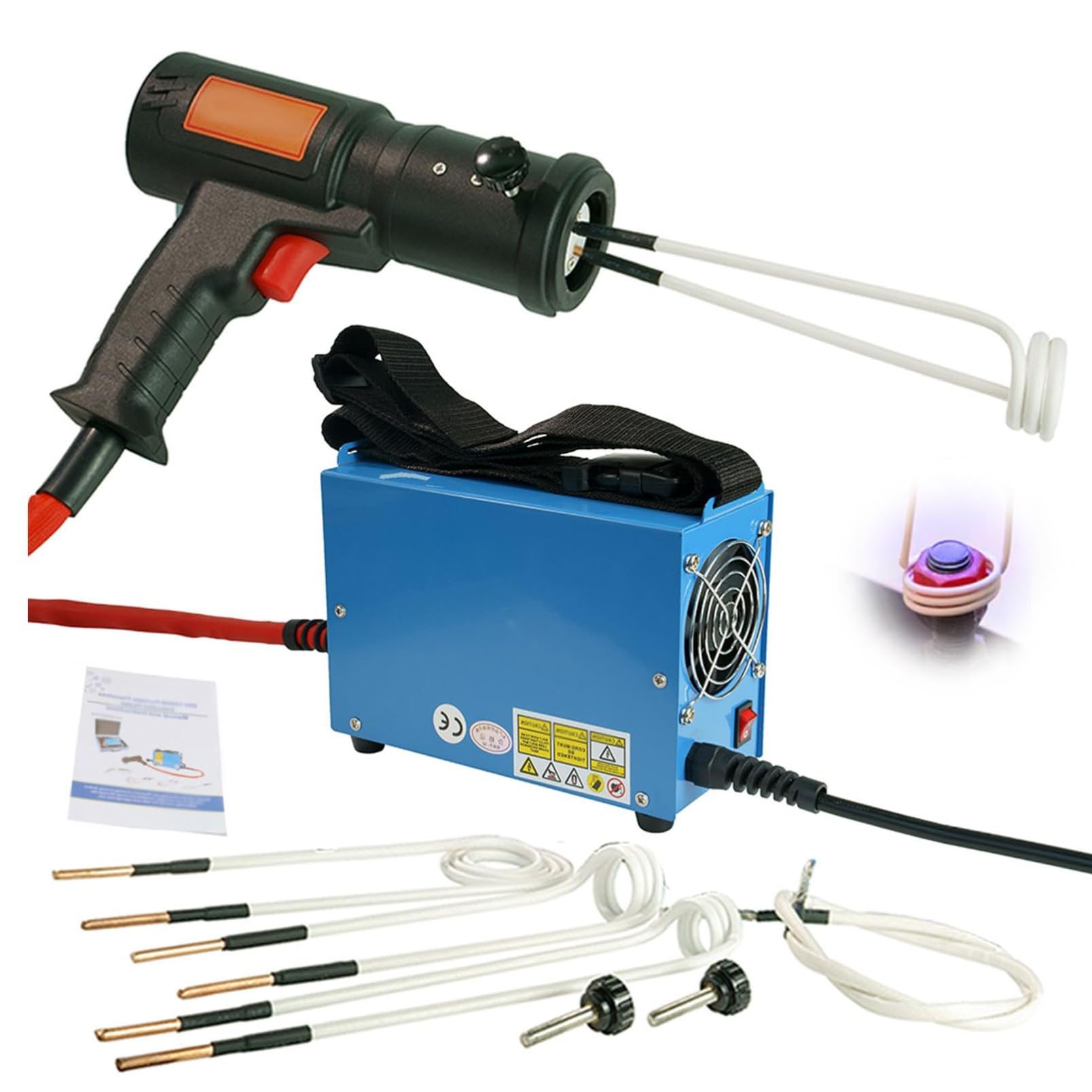 Chauffage induction magnétique 1500W et casse-écrous pour mécanique auto