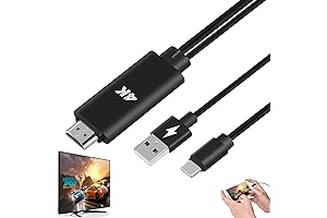 USB Type C to HDMI Adapter HDTV Cable