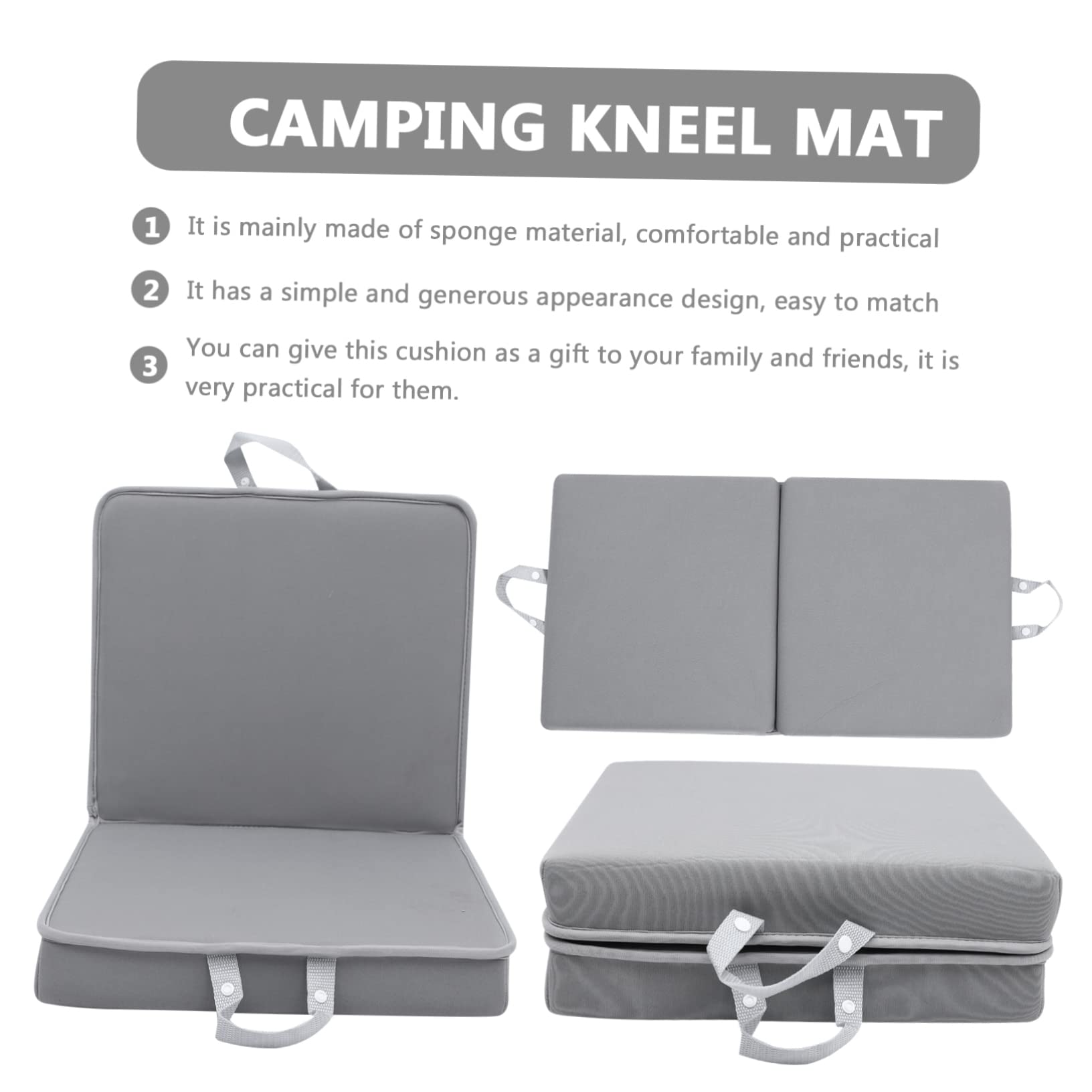 Mipcase Cuscino per Inginocchiatoio 1 Pezzo in Neoprene e Spugna | Tappetino da Ginocchio Semplice, Facile da Trasportare, per Giardino e Casa