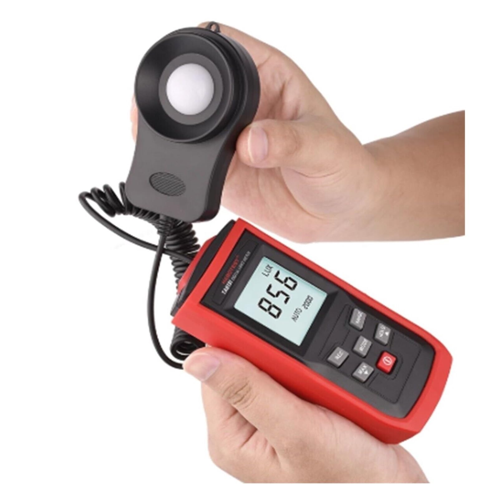 Luksomierz Typu Split Tester Miernika Światła LCD Wskaźnik Oświetlenia Fotometr Z Wyświetlaczem 1999 Zakres 0~100 000 Luksów DużY ZasięG, Wysoka Precyzja