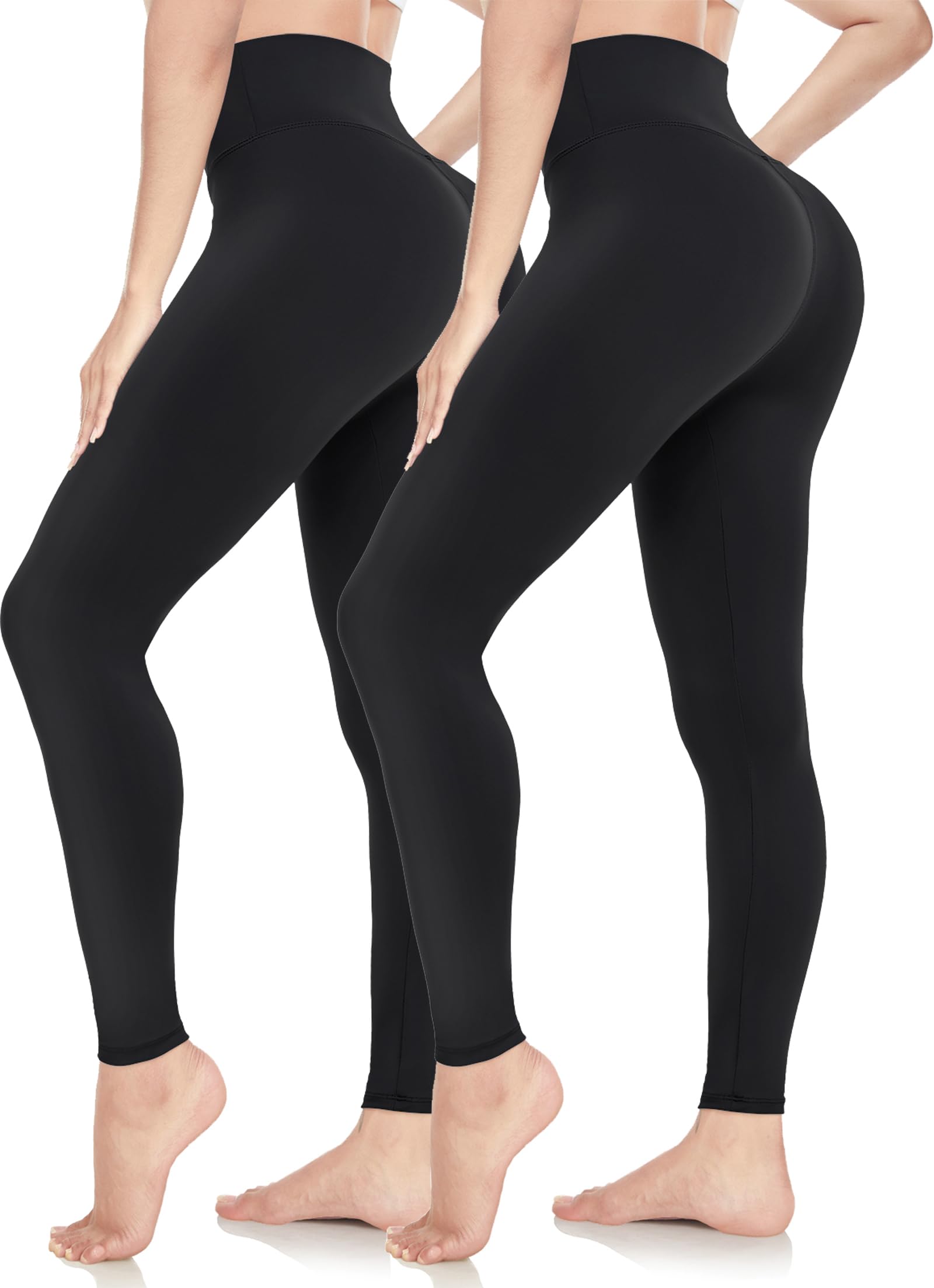 ACTINPUT Leggings for Women Soft High Waisted Tummy Control Leggings Sports Workout Gym Running Yoga Pants — view 7