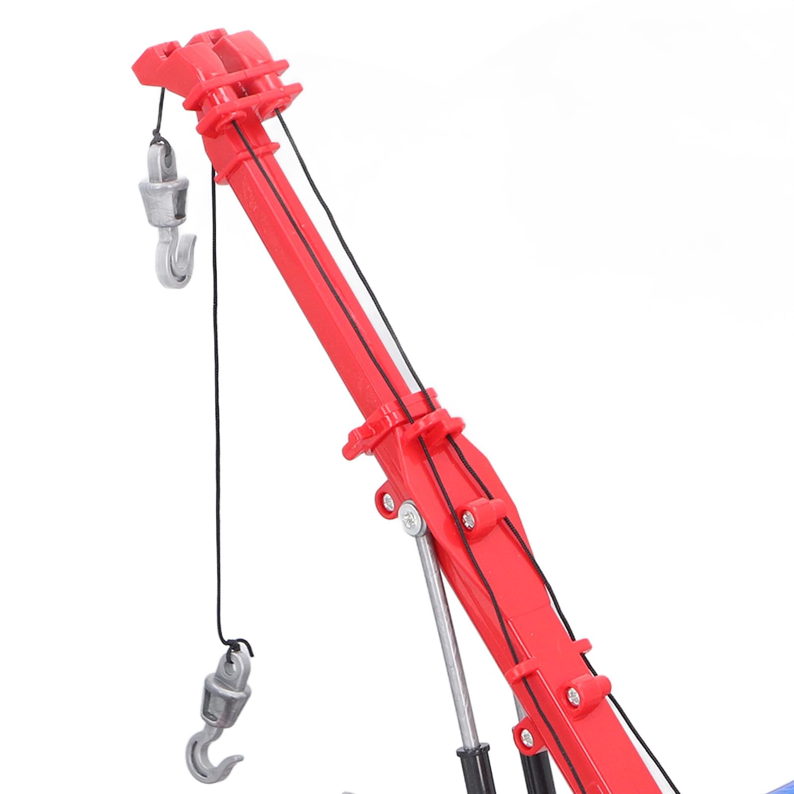 Domary Jouet de Camion de Grue en Alliage à Bras Rotatif à 360 Degrés pour Enfants, Modèle Construction Lumière Sonore