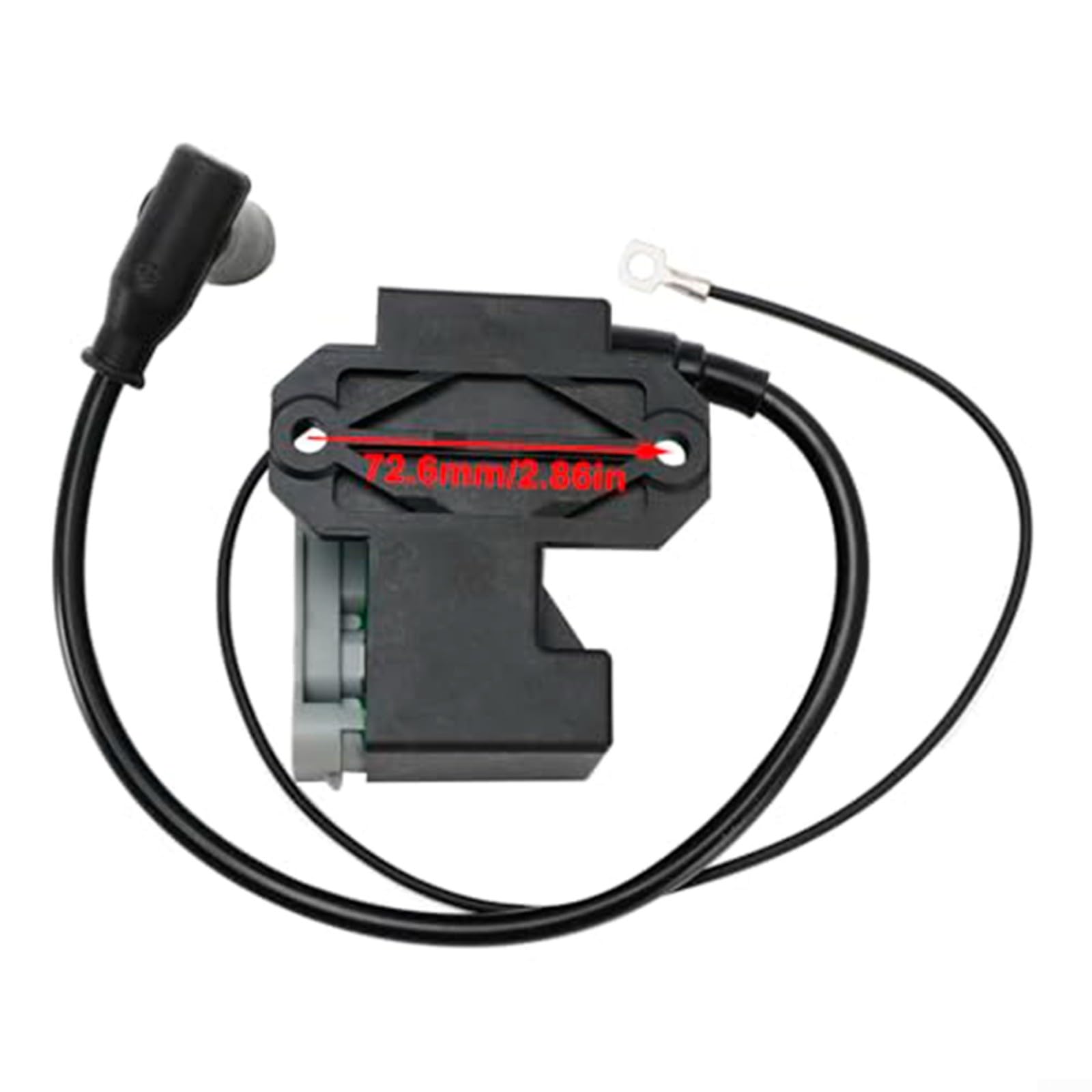 Bobina de encendido, módulo calibrado, accesorios para cortacésped, pruebas de alto rendimiento, construcción resistente al óxido, material de polipropileno, se adapta a SKI-DOO para TUNDRA
