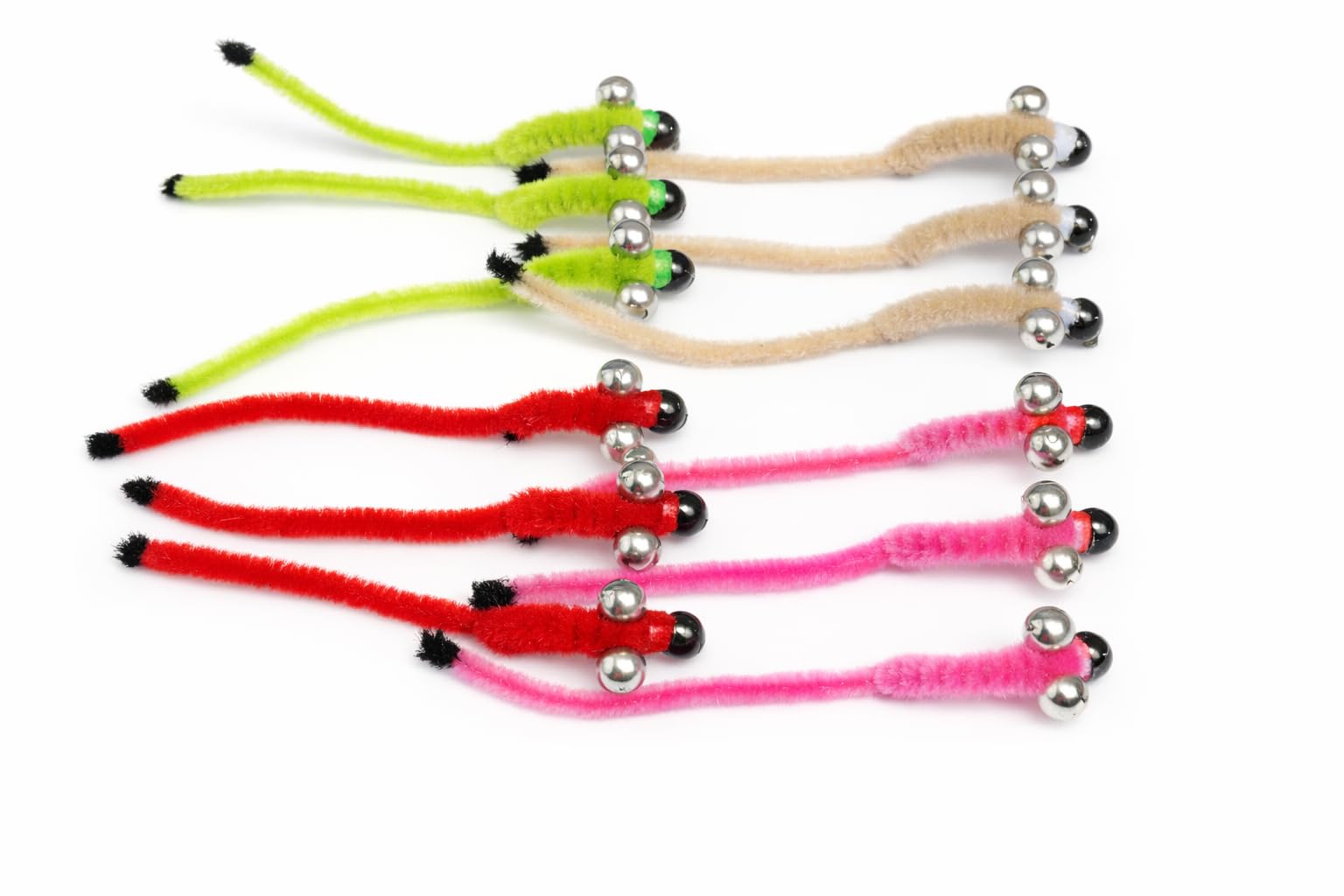 12 Barbless Carp San Juan Worm Flies – High‑Attraction Worm Patterns for Stalking Carp