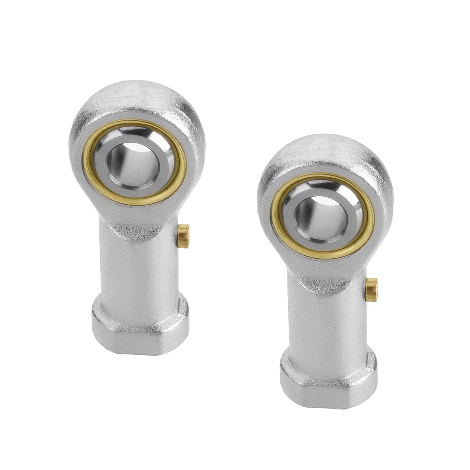 Bztoolbox 2Pcs PHSB5 Rod End Bearings, 5/16 Inch Bore Pre-Lubricated Bearing, 5/16-24 Female Thread Right Hand