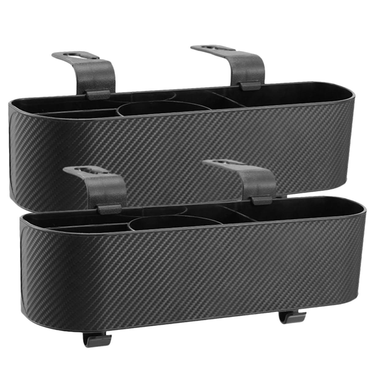 Hemobllo 2piezas Caja De Almacenamiento Para Coche Organizador Para Asiento Trasero De Coche Organizador Colgante Caja De Pañuelos Viajes