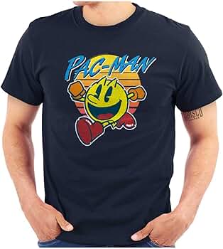Amazon.com: Pacman Vintage Retro Video Game Graphic T Shirt