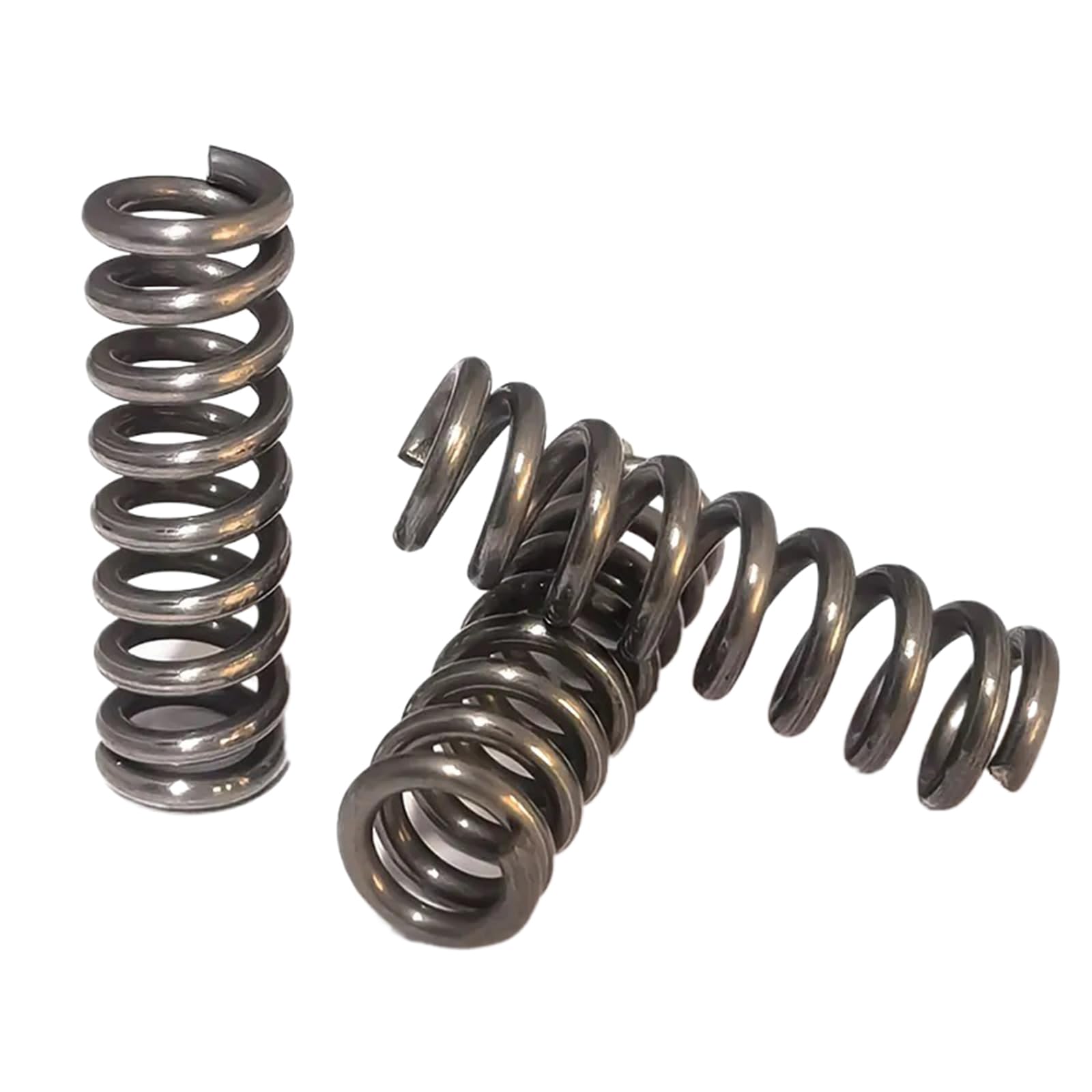 10 Molle Di Compressione In Acciaio Per Molle, Dimensioni: 1.6mm Diametro Filo, 12mm Diametro Esterno, 80mm Lunghezza