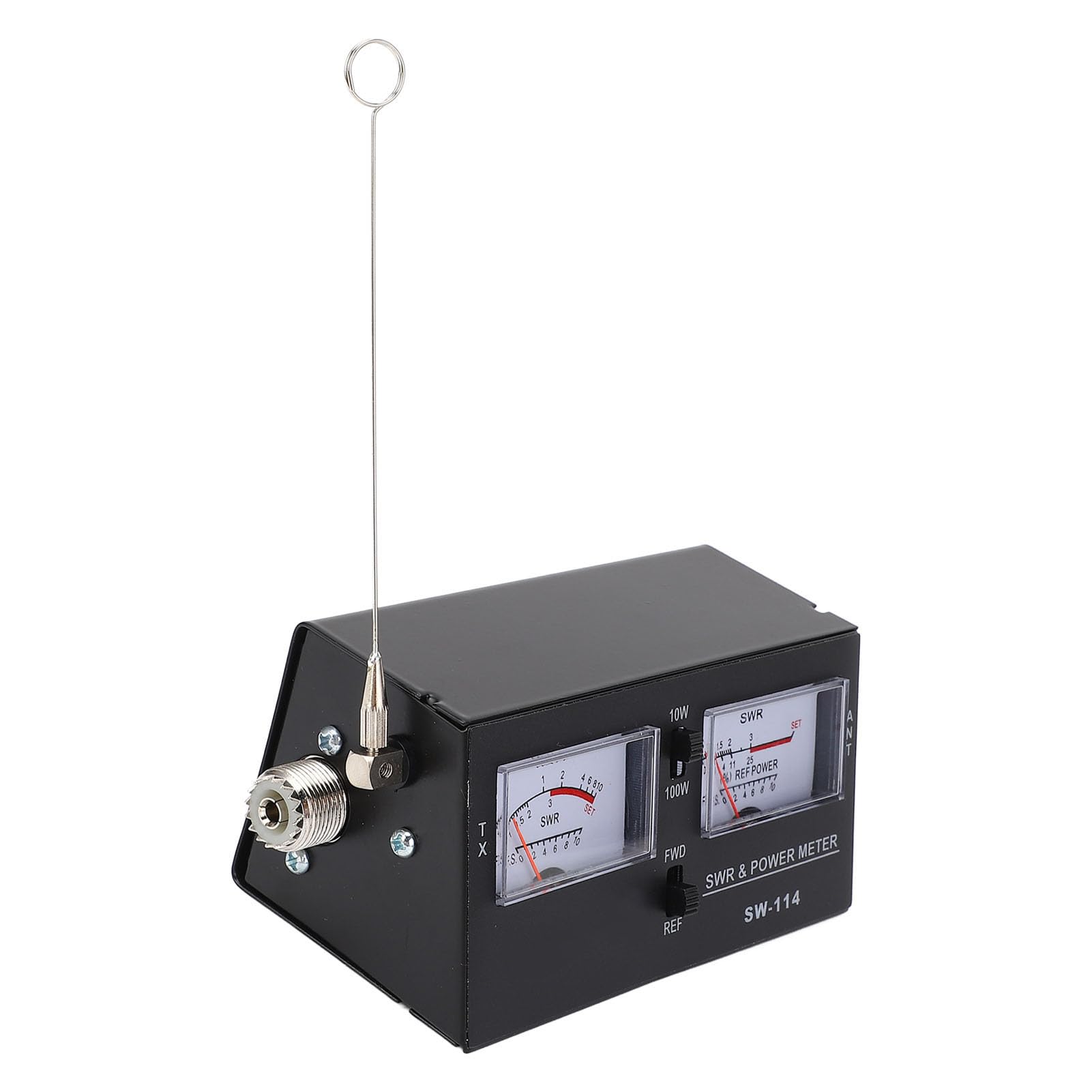 Miernik SWR 100 W Tester Miernika Miernika Radia CB dla Testera Wytrzymałości 27-30 MHz z S0239 Złącze Materiał ABR SWR i Miernik Mocy