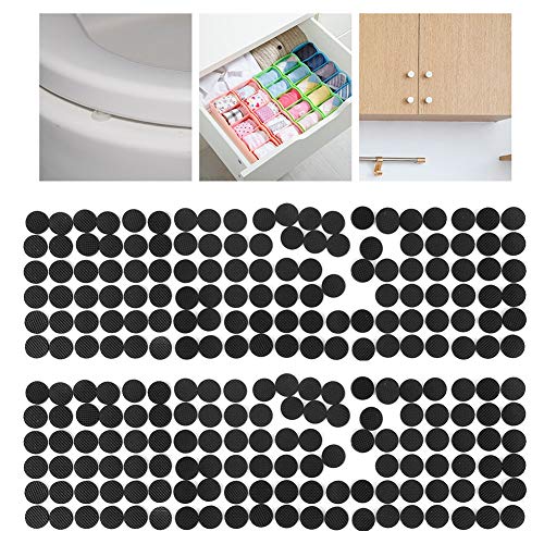 Siliconen Pads Vilt Sticky Pads, Vloer Meubelbeschermers Zwart 15mmx2mm Ronde Pads Stippen, voor Vloermeubels - Image 5
