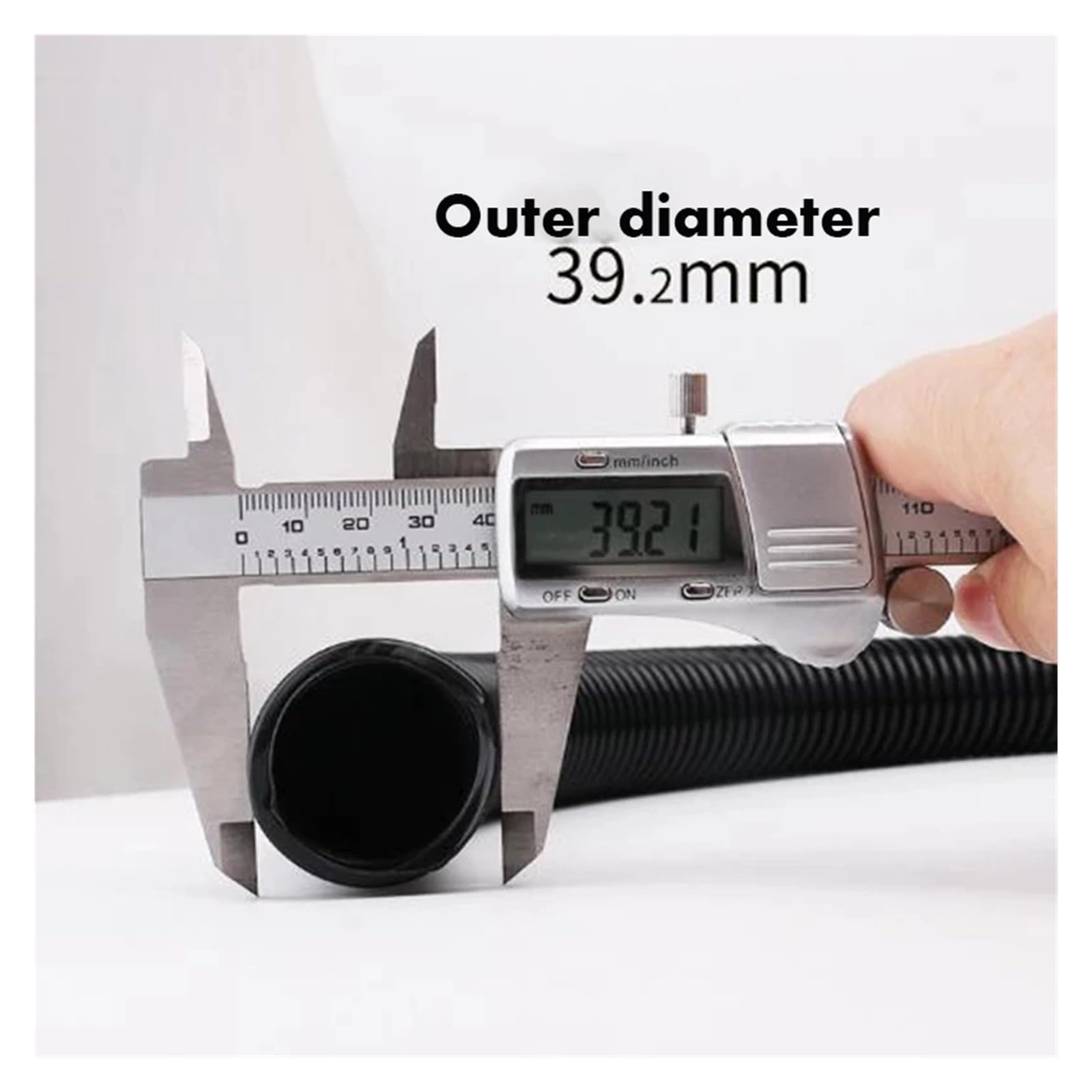 Tuyaux flexibles et Extensibles en EVA, diamètre intérieur 2M-10M, 32mm, diamètre extérieur 39mm, for aspirateurs domestiques et de voiture, noir et gris Matériaux (Color : Gray-3m)