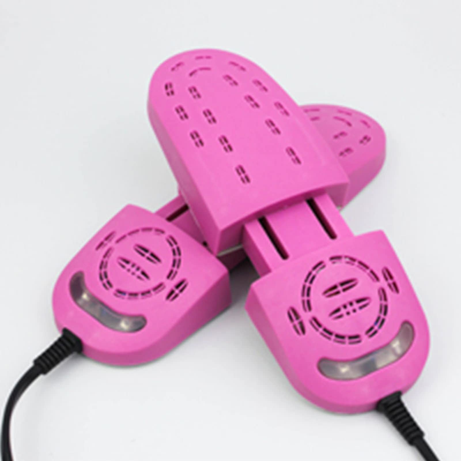 USB Ricarica Scarpe Asciugascarpe Asciugascarpe Retrattili Regolabili Scaldapiedi per Scarpe, Scarponi da Sci, Guanti, Calzini in Inverno/Giorni di Pioggia,Rosso