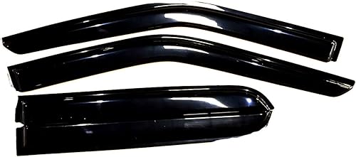 Miniatura 1 de 4 piezas para 15-19 SuperDuty Crew Cab Sun Rain Guard Visor de ventana