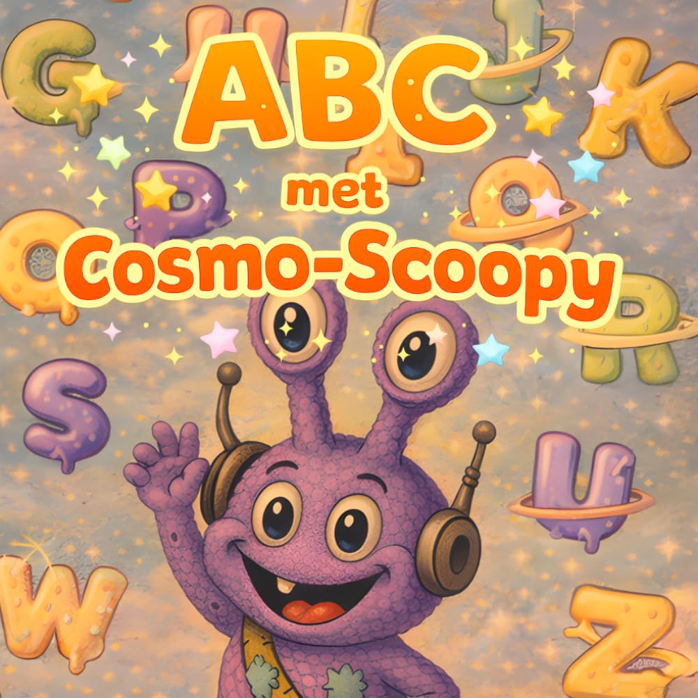 ABC met Cosmo-Scoopy: Alfabetleerboek van A tot Z voor peuters en kleuters (cosmo-scoopy (nederlandse editie))