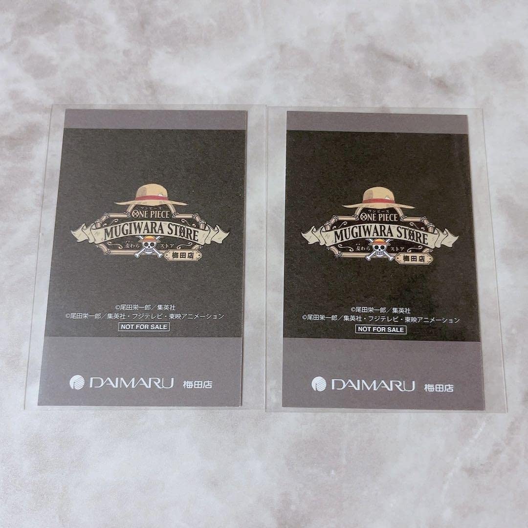 ルフィ　ワンピース　大丸梅田　限定　バレンタイン　特典　チェキ　カード　非売品 ルフィ ワンピース 大丸梅田 限定 バレンタイン 特典 チェキ