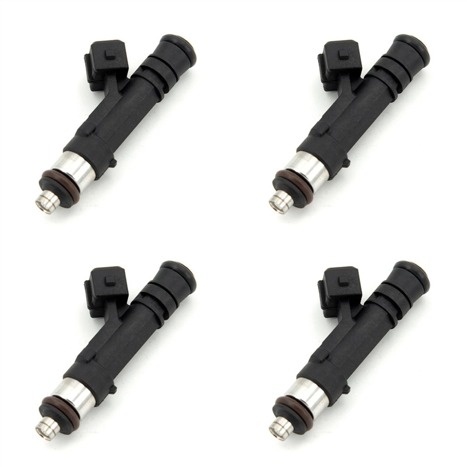 Cgbwmb 4Pcs Car Petrol Injection Nozzles For Lada 110 (2110) / 111 (2111) / 112 (2112) 1.5 1.6 Fuel Injectors 0280158502