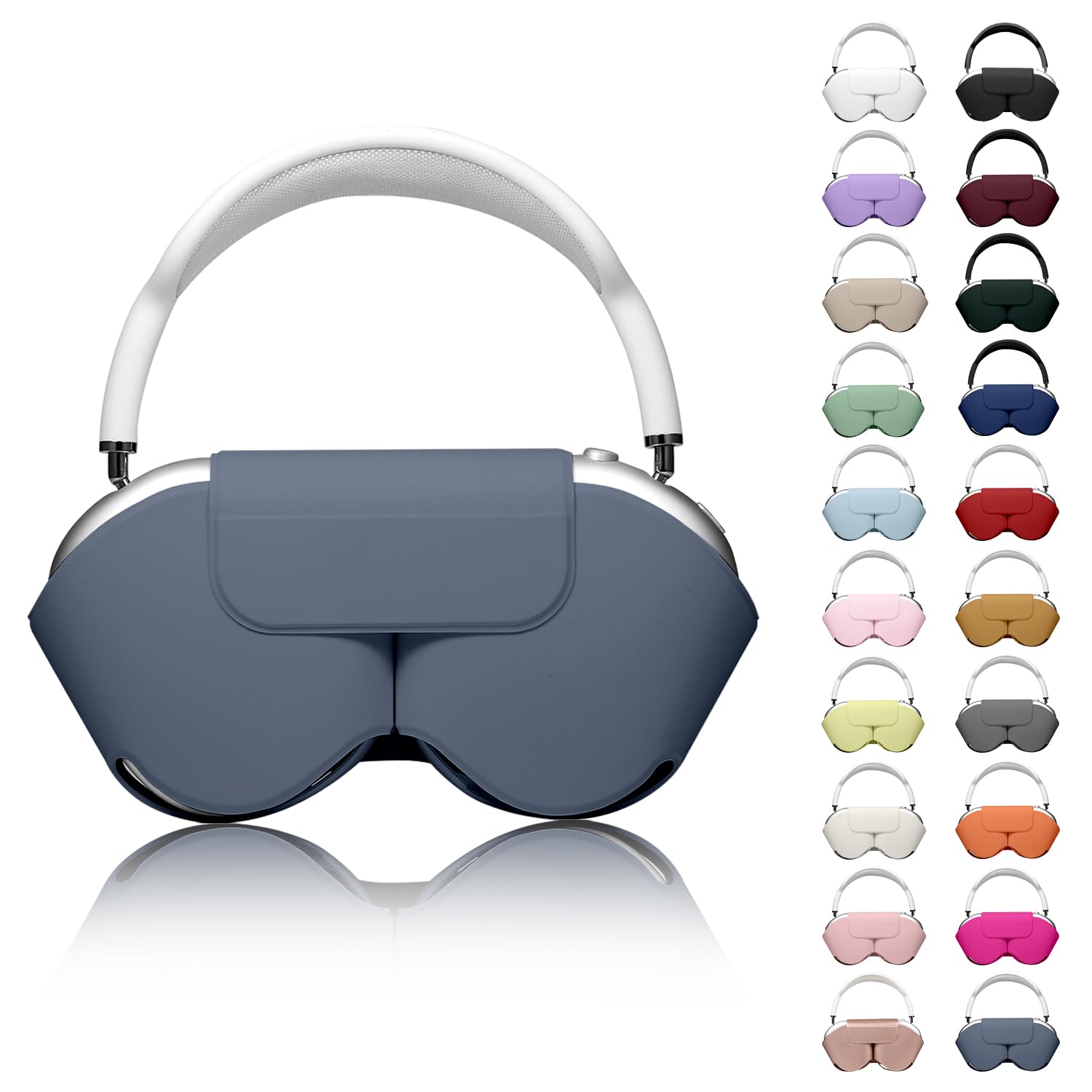 Youtec for Apple Airpods Max Case,Headphones Protective Case for AirPod Max Supports Sleep Mode, Anti-Scratch and Anti-Dust,Airpod Pro Max by PU