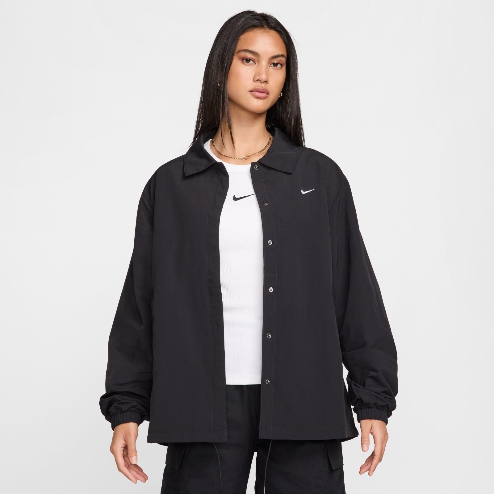 NIKE Kurtka Kobiety W Nsw Esstl Wvn Uv Hbr Cch Jkt