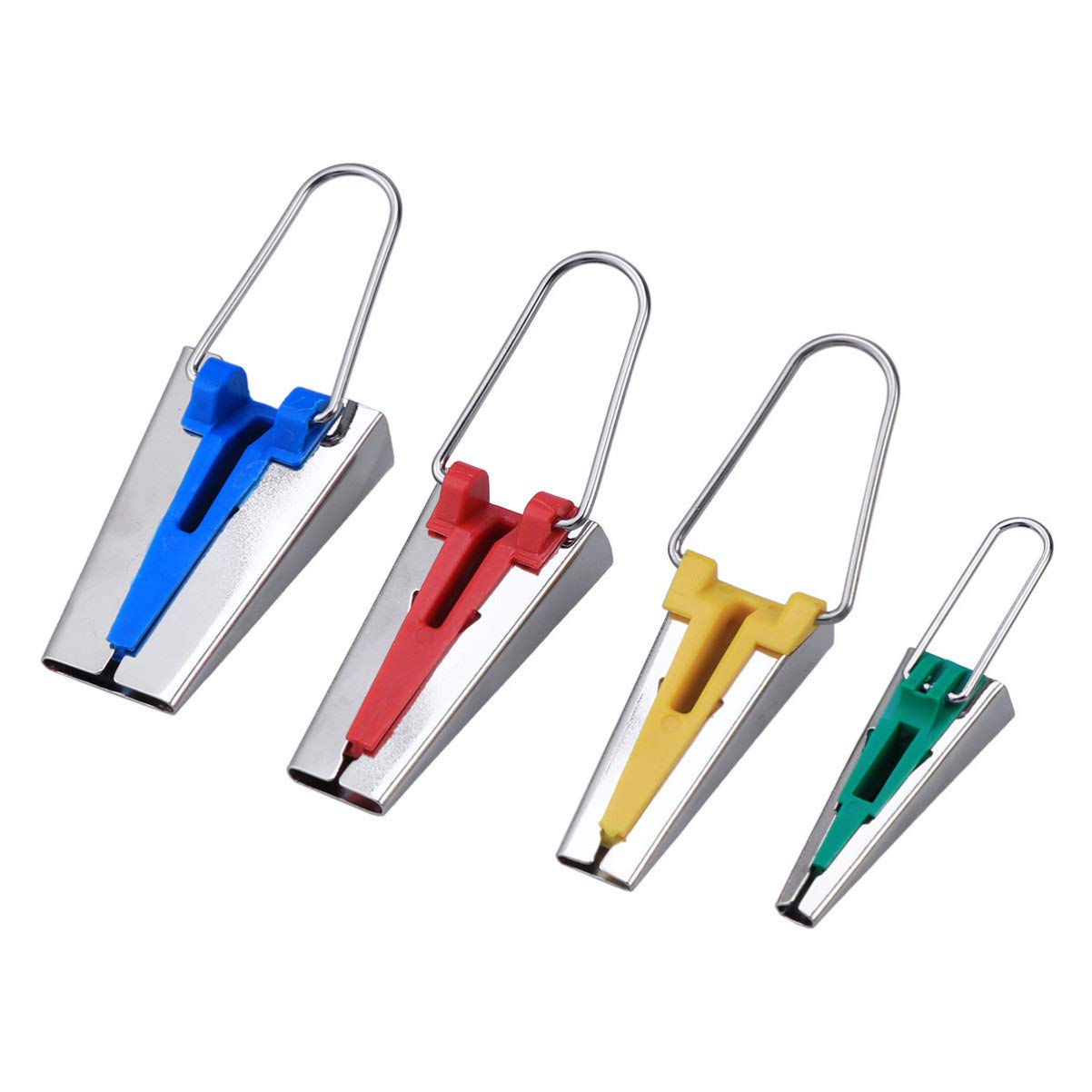 DOITOOL Quilting Supplies Bias Tape Maker Set (4 Sizes) Sewing Tool Set Fabric Binding Tool Tape Maker