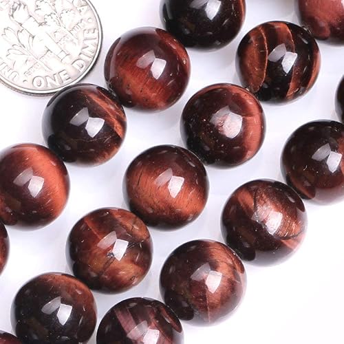 Miniatura 553 de GEM-Inside - Cuentas sueltas de piedra de lava negra natural de 0.315 in para hacer joyas, 15 pulgadas Cordierita de grado A