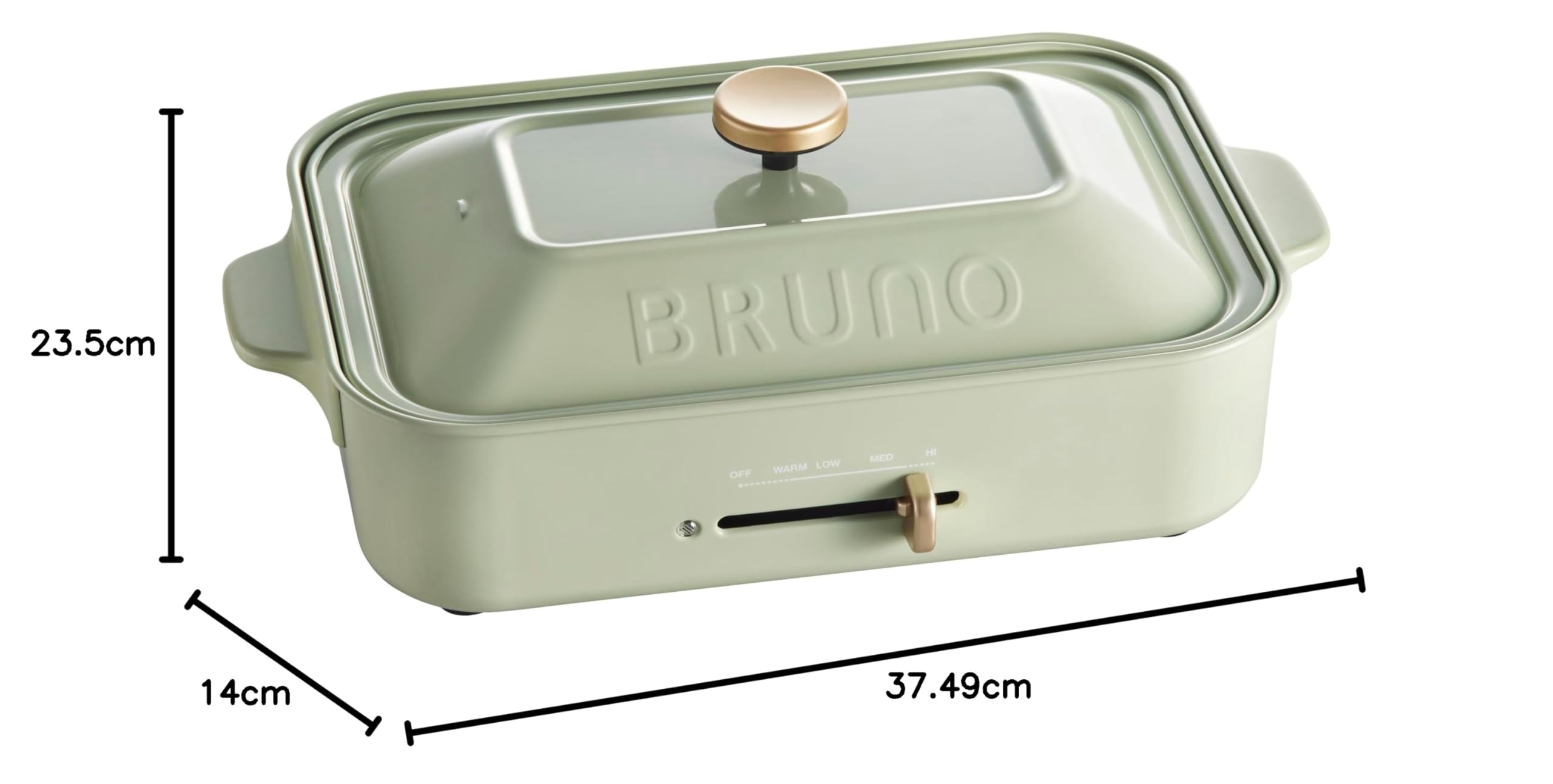 Amazon | BRUNO ブルーノ コンパクトホットプレート 本体 プレート2種