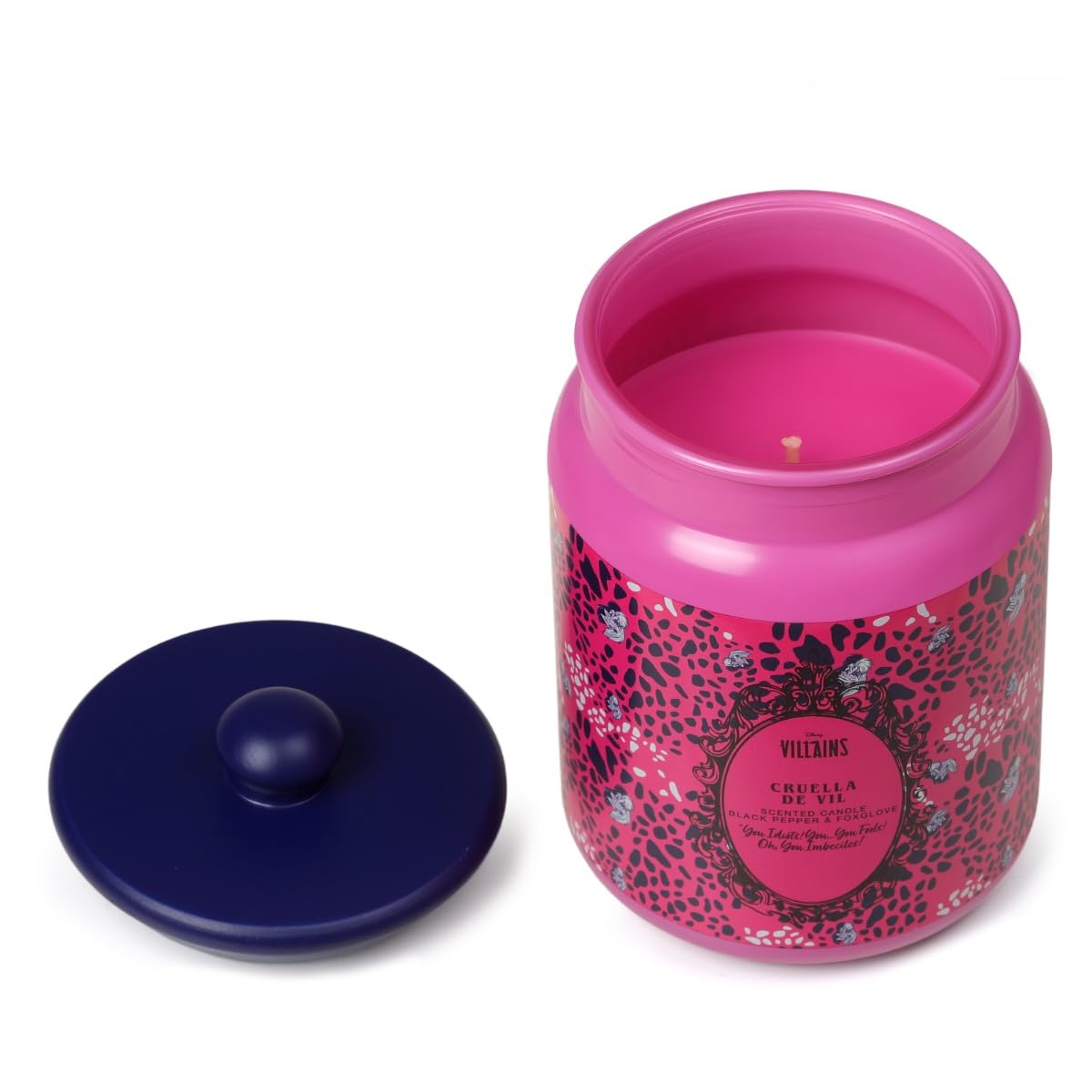 Disney's Villains Cruella De VilI Inspired Candle - Black Pepper & Foxglove 430G (1-Wick) - DISVIC002P