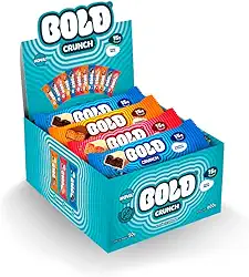Barra de Proteína BOLD Crunch Caixa Mista (15g de Proteína) - Caixa com 12 unidades
