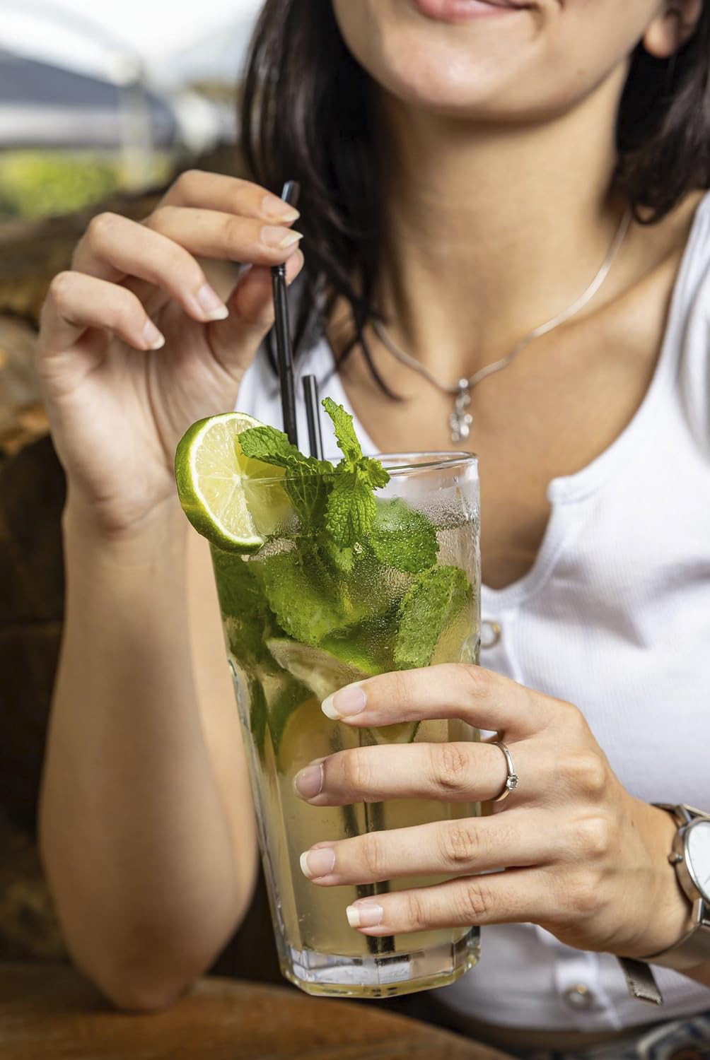La Bodeguita Mojito – Cóctel Premium, artesano y natural – Pack 2 botellas elaborado con ron dorado, limón mediterráneo y hierbabuena – 2×75 cl.