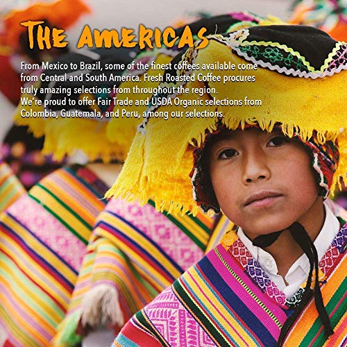 Image of Fresh Roasted Coffee, Unroasted Organic Colombian | 100% Single Origin, USDA Organic, Fair Trade, Kosher | 5 Pound