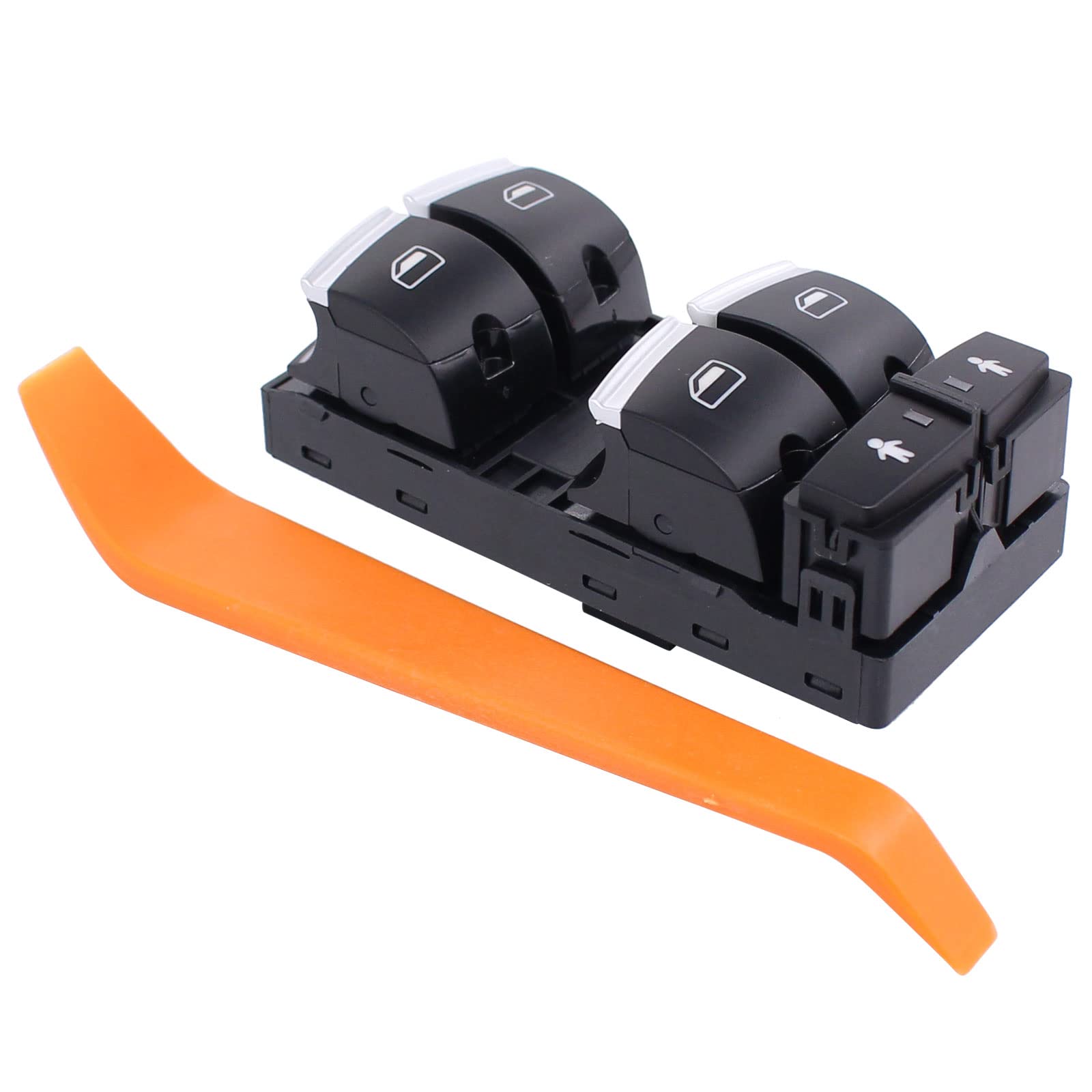 ApplianPar Front Driver Side Window Switch for Audi A6 Q7 S6