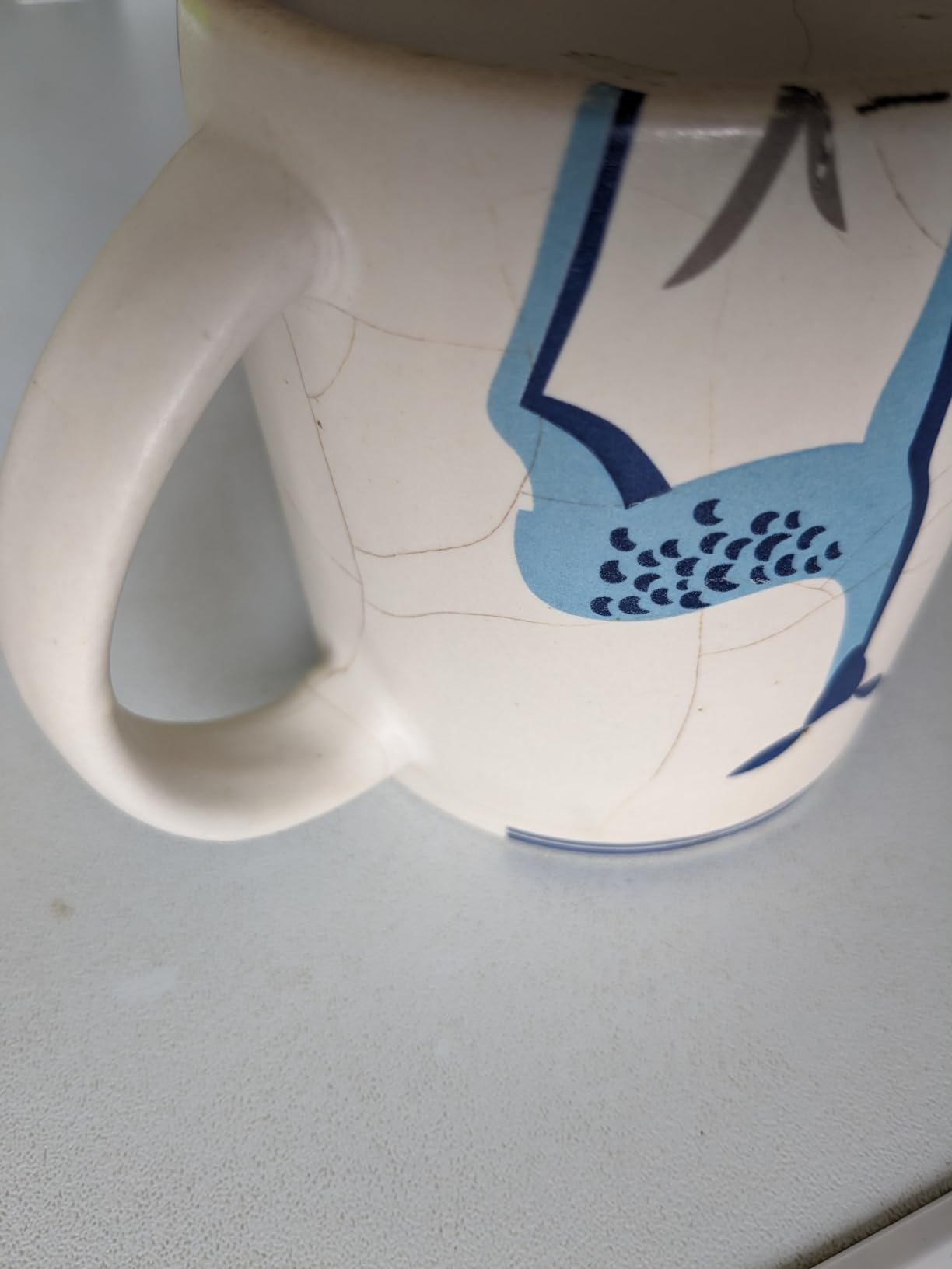 The Earth Store Stag Blue Coffee Mug Set of 1 to Gift to Best Friends