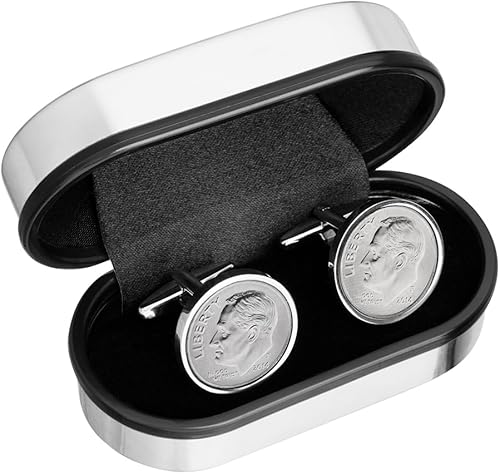 Miniatura 2 de 8th Año boda anniversary- 2009cufflinks-genuine US 2009monedas