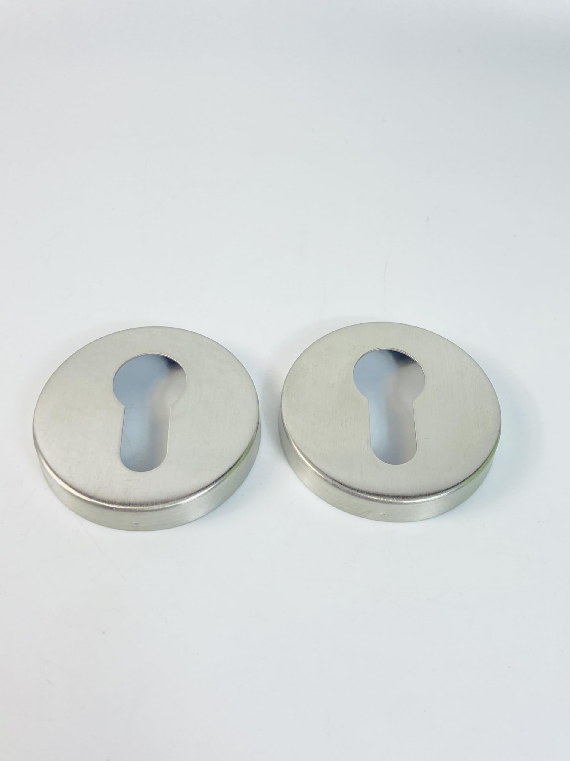 Euroart Euro Profile Escutcheon In Polished Stainless Steel Finish & Dimensions 52Mm X 8Mm