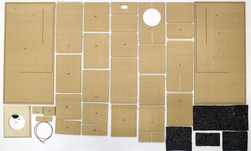 Amazon.co.jp: バックロードホーン型エンクロージャーキット