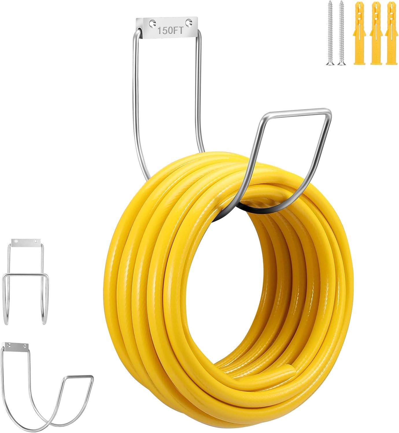 Yoniccal Garden Hose Holder Heavy Duty Hose Hanger Wall