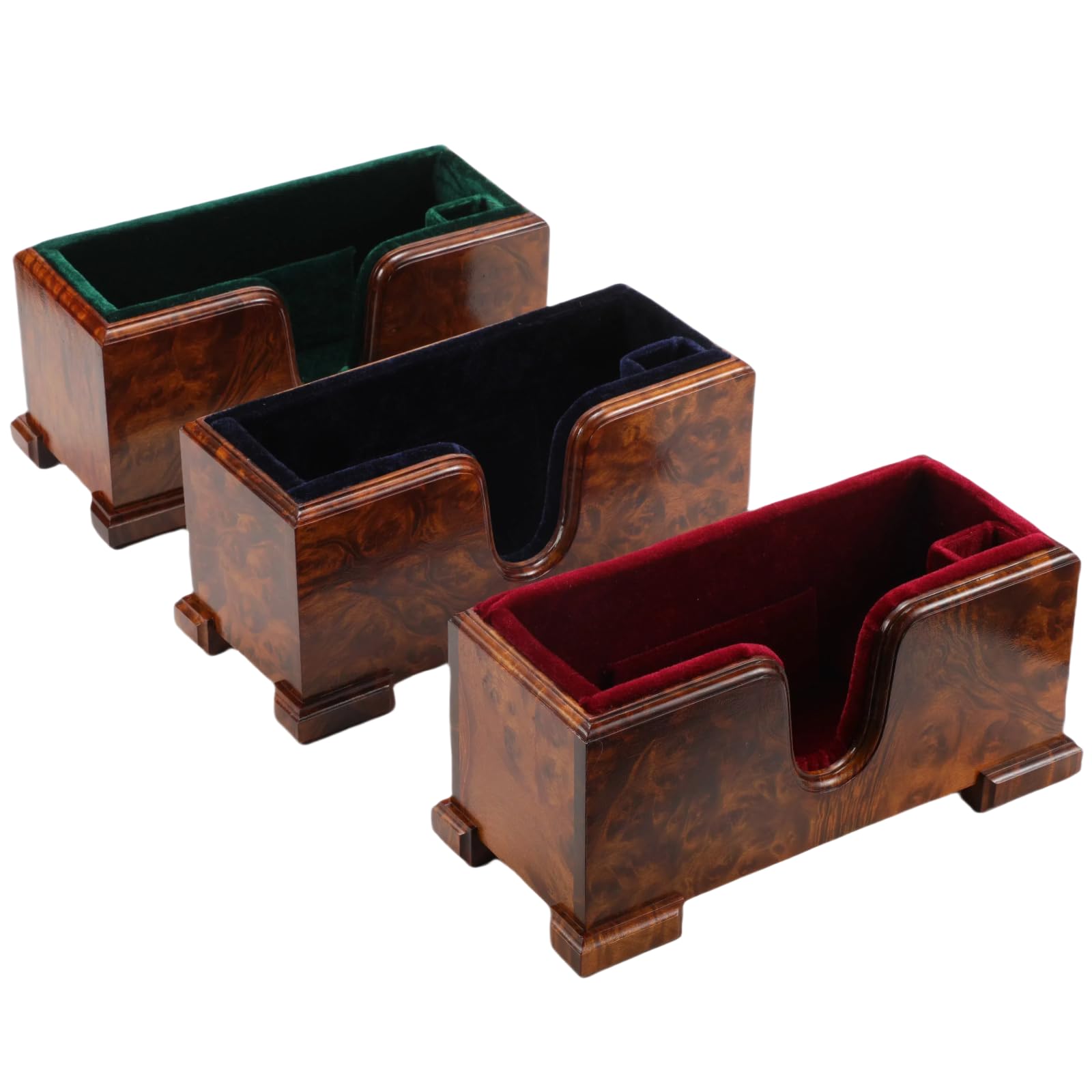 YWYLL Violin and Bow Holder ( Stand), Wooden Violin Holder Floor Display for Violin Velvet Protection - Image 3