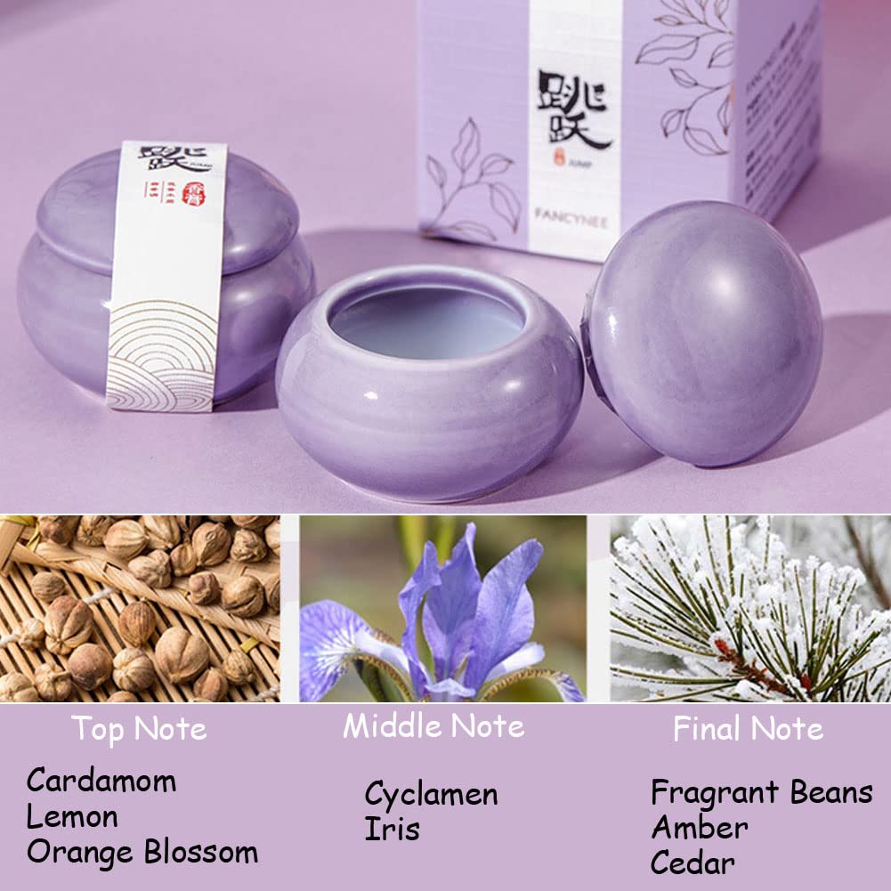 Amazon.com : BYVUTE Solid Perfume, Floral Scent Fragrance All