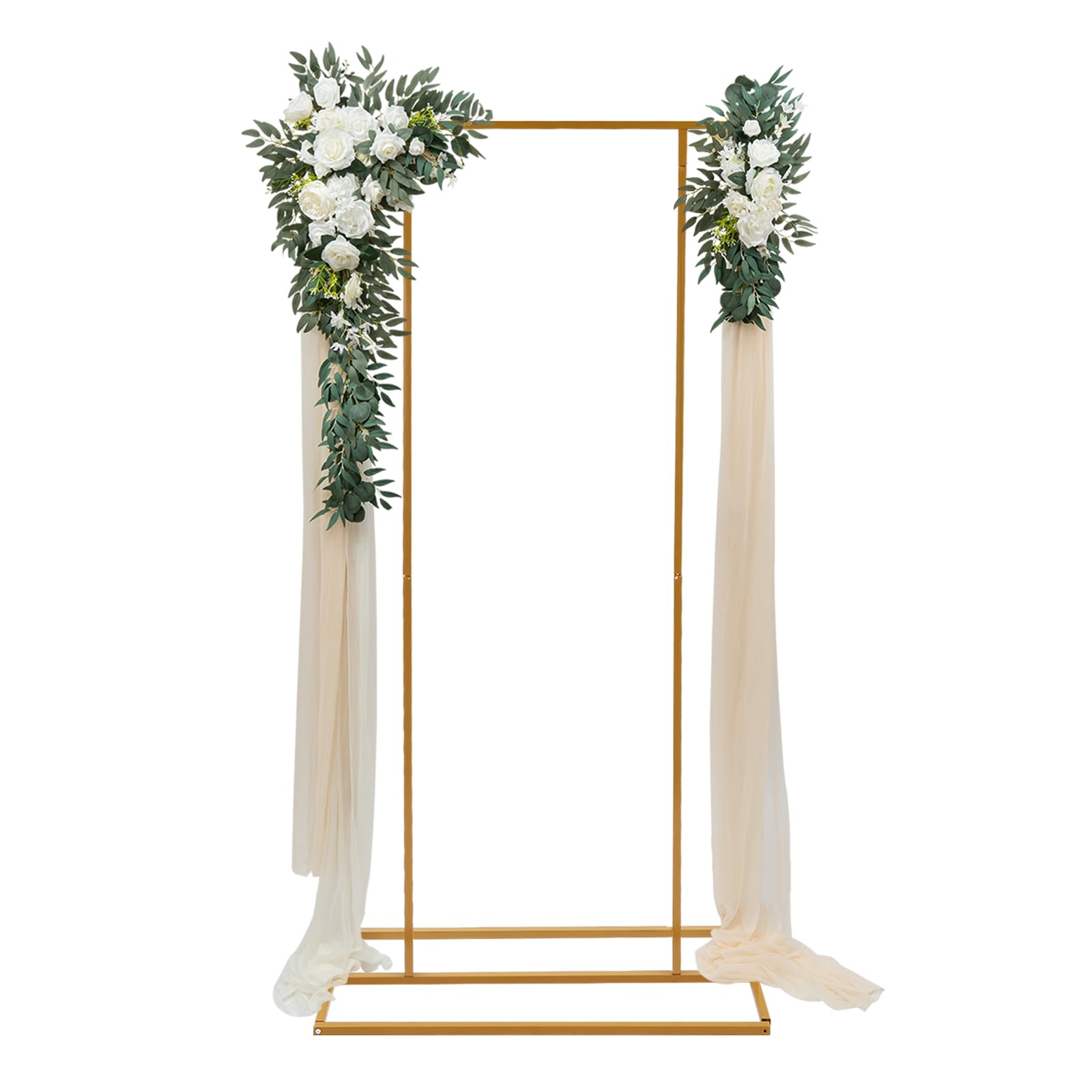 Supporto per sfondo fotografico, arco per matrimonio, metallo, stand per foto, festa, base stabile, fai da te, palloni ghirlande, laurea compleanno, giardino evento, installazione semplice, cornice