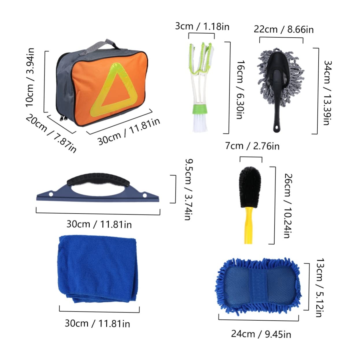 STOBAZA 1 Set Cleaning Tool Kit Durable Cleaning Gadgets for Blot Removal for Trucks and Suvs Practical Design for