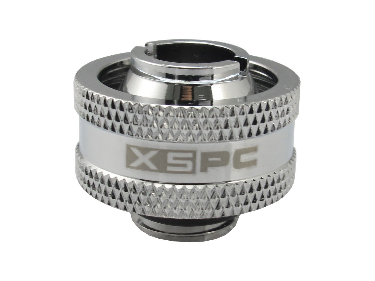 XSPC G1/4 18mm Raccordo femmina a femmina - Chromo nero V2