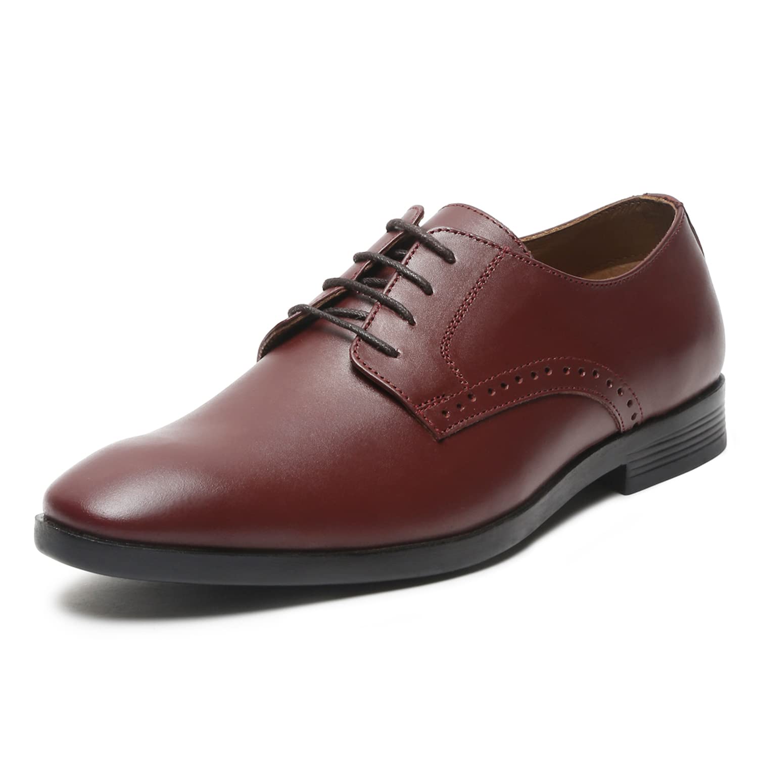 LOUIS STITCH Formal Derby Lace Up Shoes for Men | Handcrafted Italian Leather Mens Shoes | Rosewood | RXPL | UK Size 6 (B0D6N9J8QD) Amazon Price History, Amazon Price Tracker