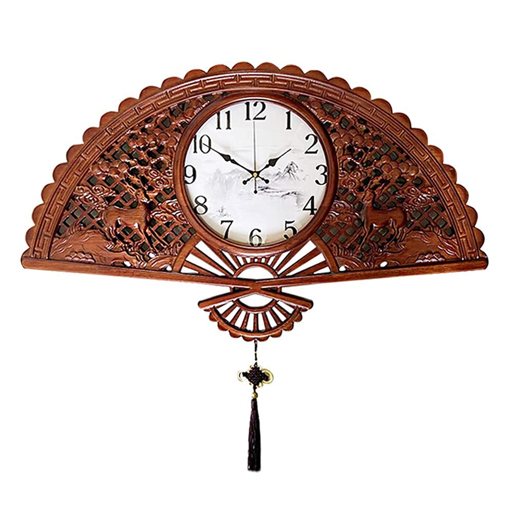 Metalowy zegar ścienny do salonu - stylowy dekoracyjny zegar ścienny do domu, biura, sypialni - nowoczesny design, łatwy do powieszenia, średnica 30 cm