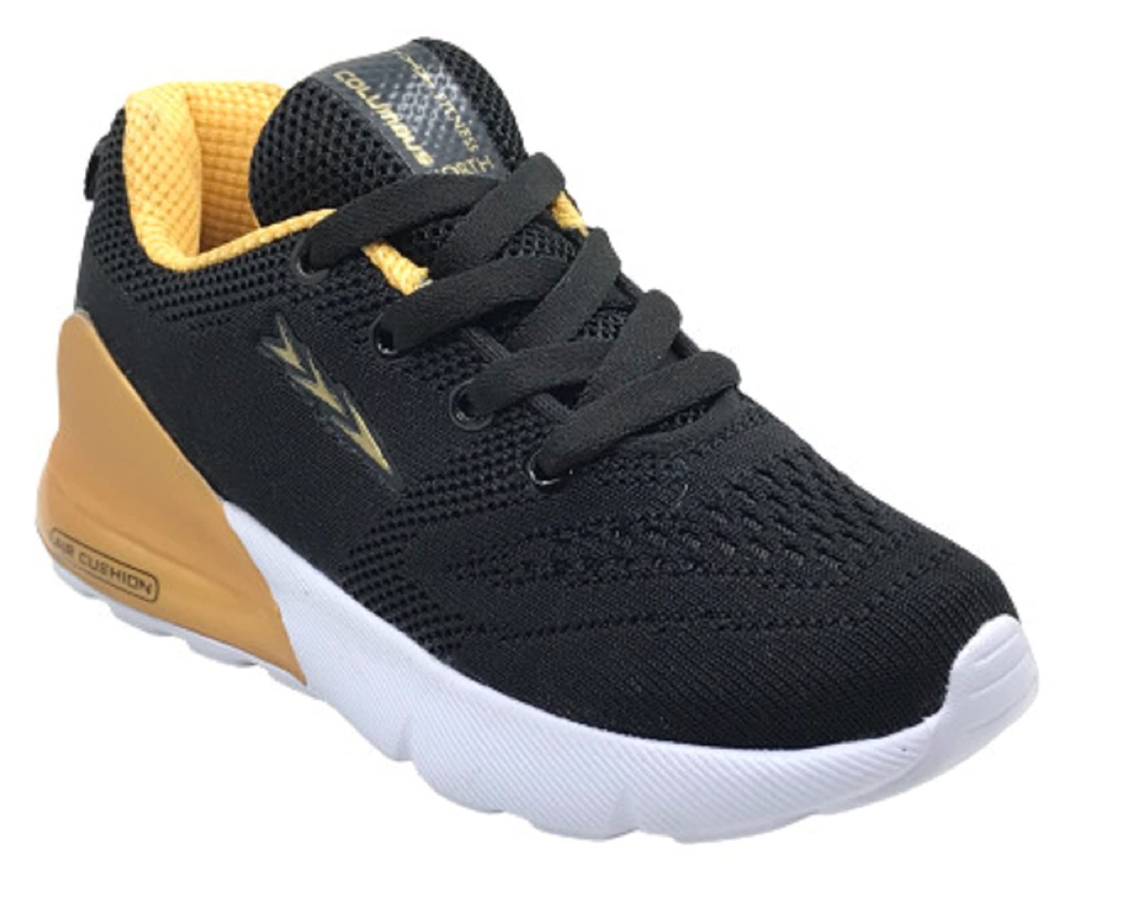 Columbus Kids North Sports Shoe- Black/Golden- 9 Kids UK/Ind. (Little Kid) (B09YYRD2WR) Amazon Price History, Amazon Price Tracker