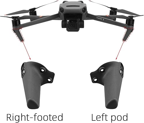 Miniatura 3 de SeiZed Landing Gear for DJI Mavic 3 Drone Replacement Stand Maintenance Left/Right Tripod Repair Part Accessories