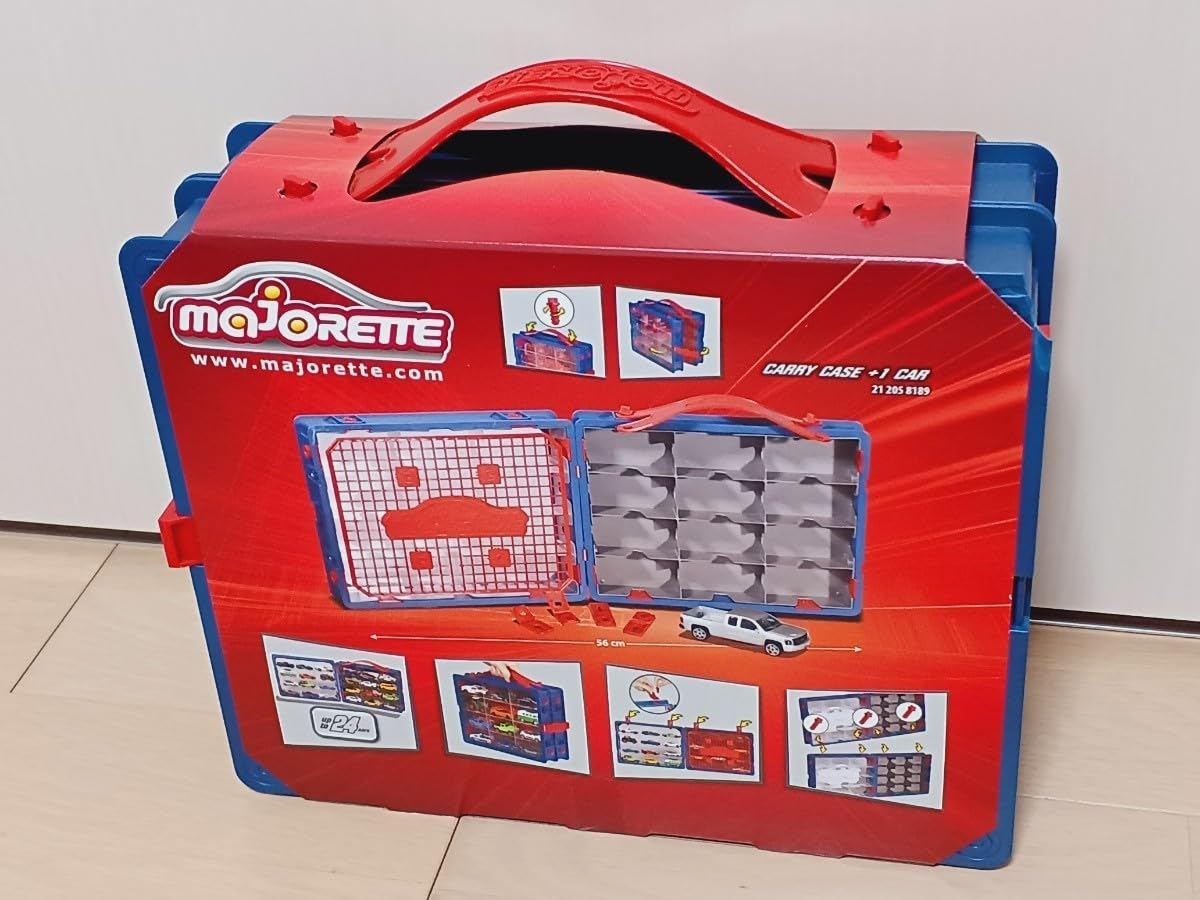 Amazon.co.jp: マジョレット キャリーケース ミニカー24台収納可能