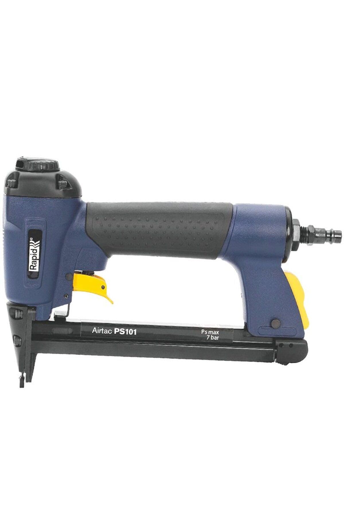 Rapid PS101 Graffatrice Pneumatica con Impugnatura Ergonomica per Graffette n. 53, Ricarica Rapida, Scarico dell'Aria Regolabile, Include Valigetta e 300 Graffette