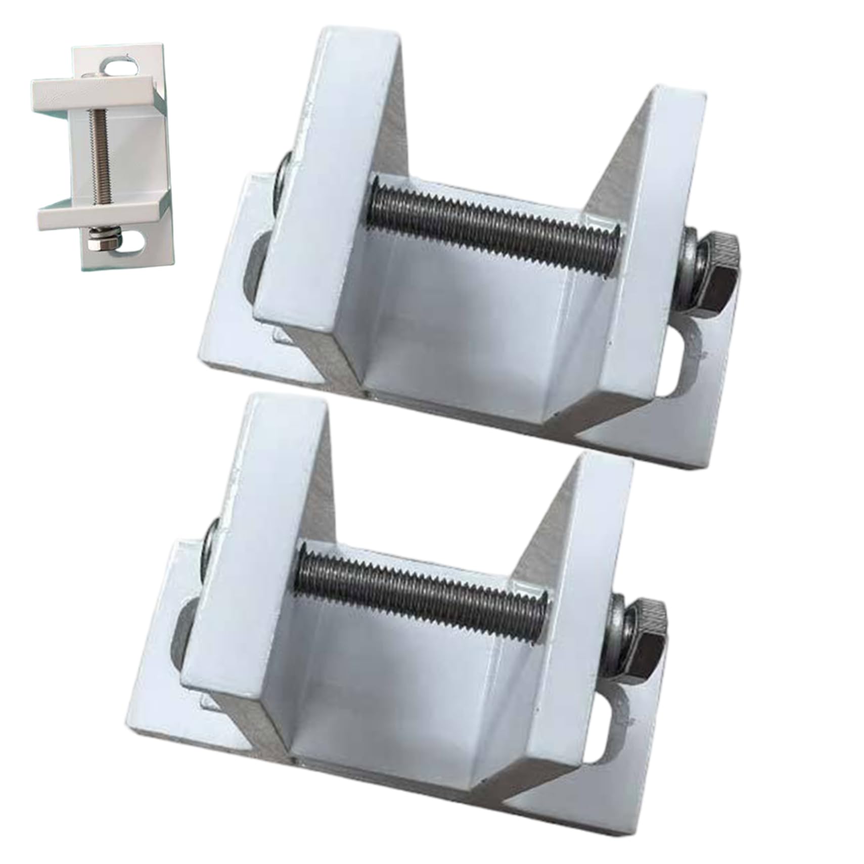 2 Pack Awning Brackets Aluminum Wall Mount Bracket for Retractable Awnings Pergolas and Canopies Heavy Duty Replacement Hardware