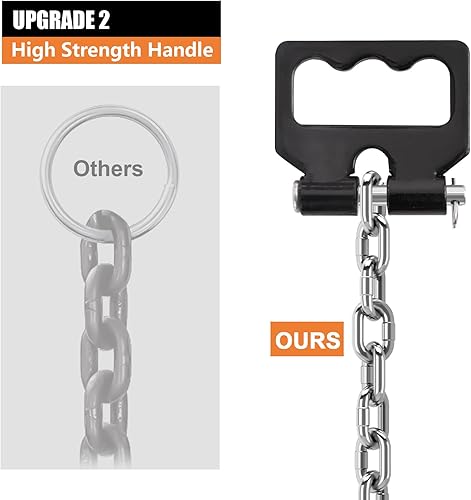 Miniatura 4 de Polipasto de cadena manual de palanca de 34 toneladas viene con 1650lbs 10ft Heavy Duty Premium Hoist