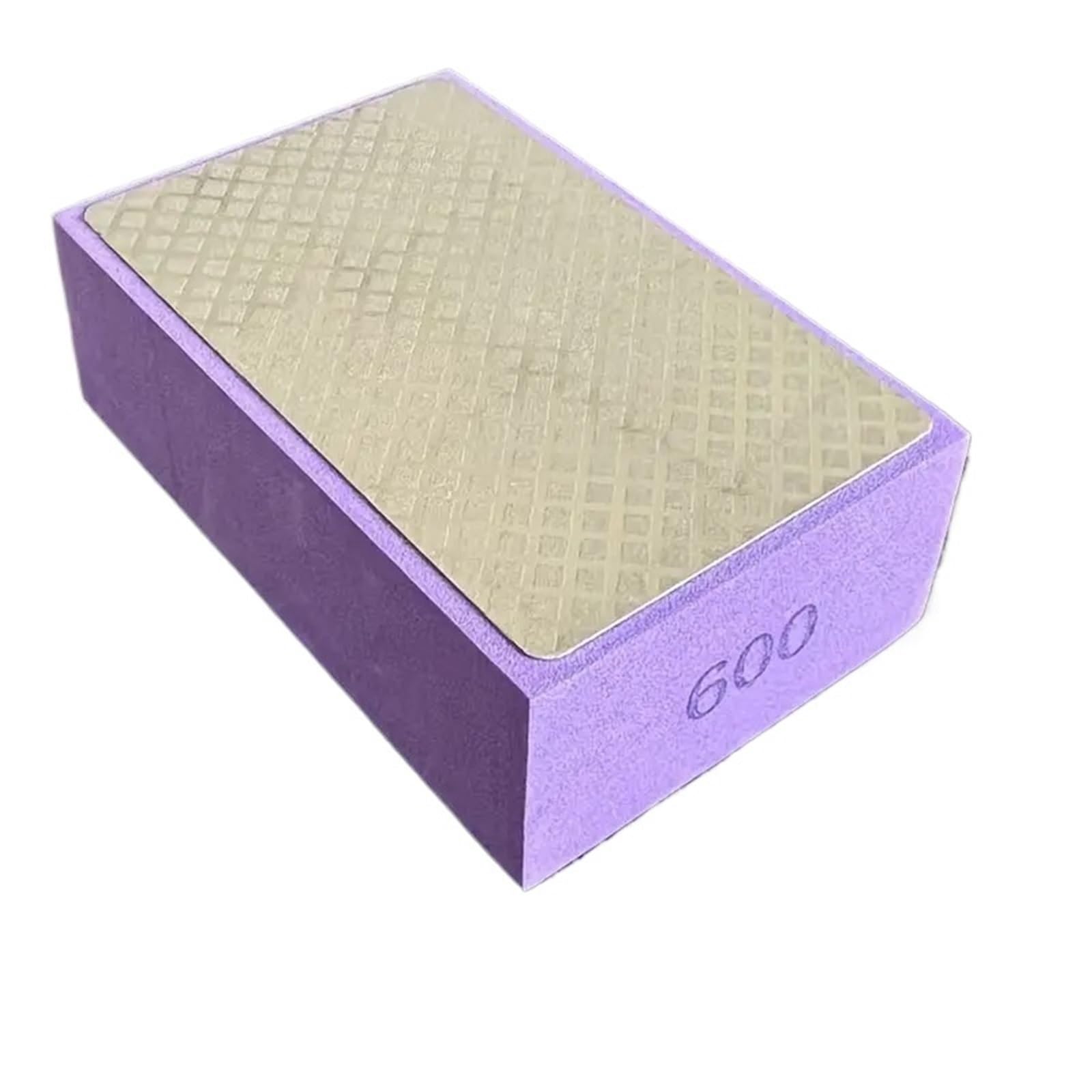 Diamond Hand Polishing Pads Tile Glass Abrasive Grinding Block Pad Stone Marble Sanding Disc Polisher Tools(600grits)