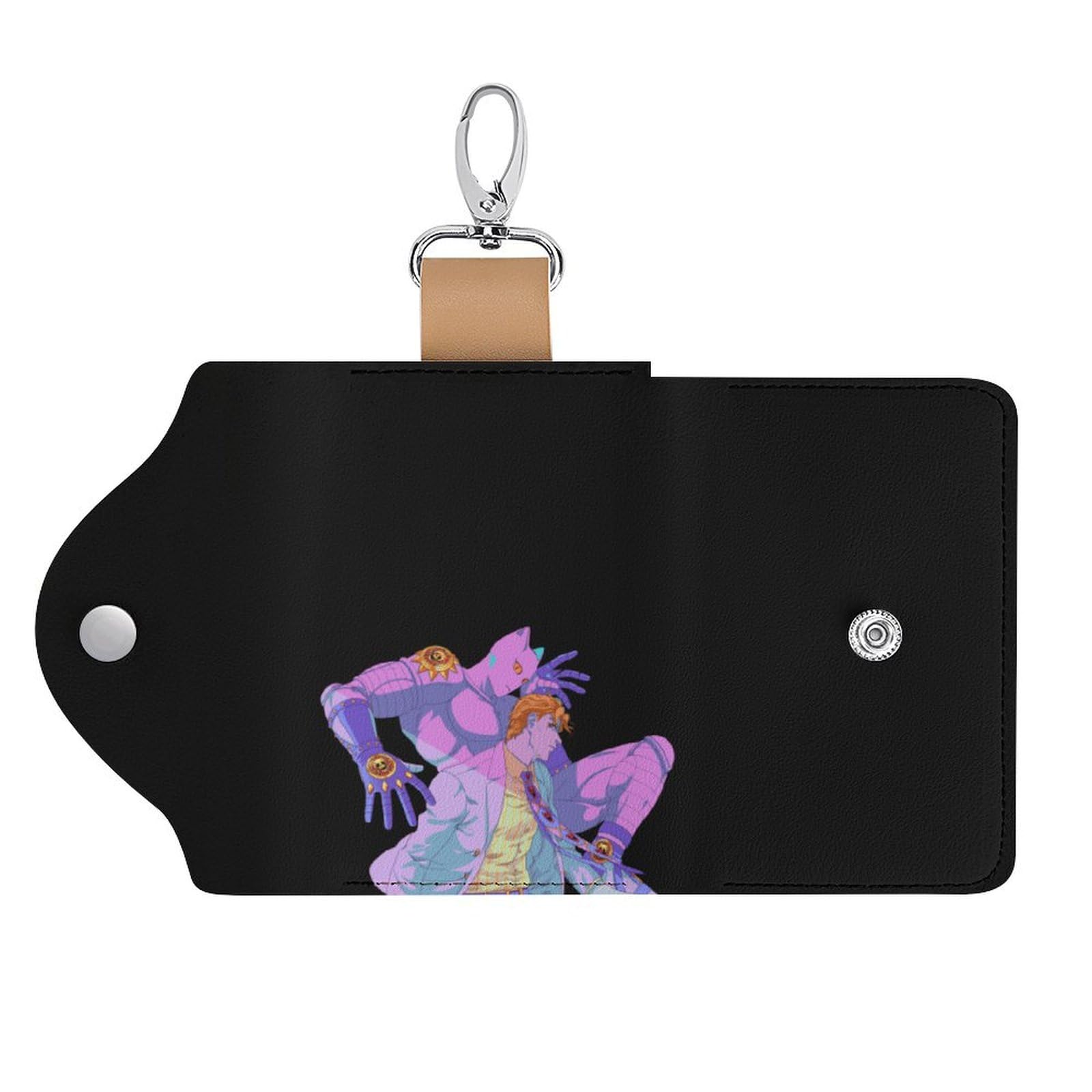 【新品・未使用】ジョジョの奇妙な冒険　吉良吉影（キラークイーン）レザーキーケース 新品・未使用】ジョジョの奇妙な冒険 吉良吉影（キラークイーン